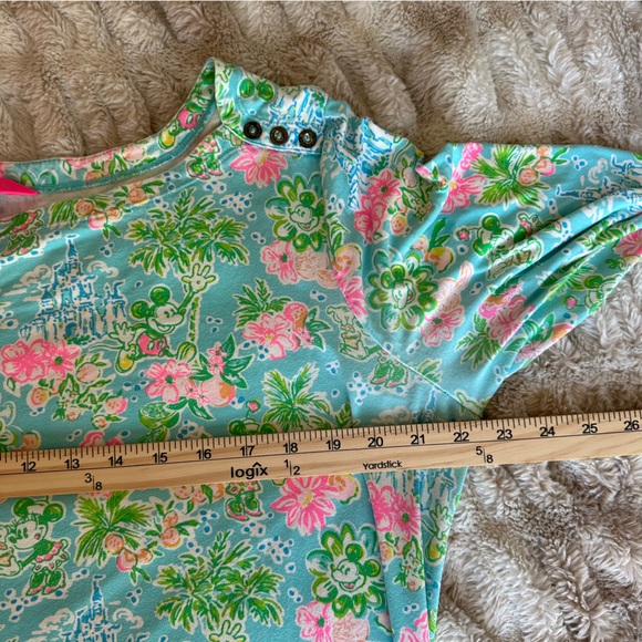 Disney x Lilly Pulitzer Sophie Dress XXL Mickey Castle Floral - Picture 9 of 13